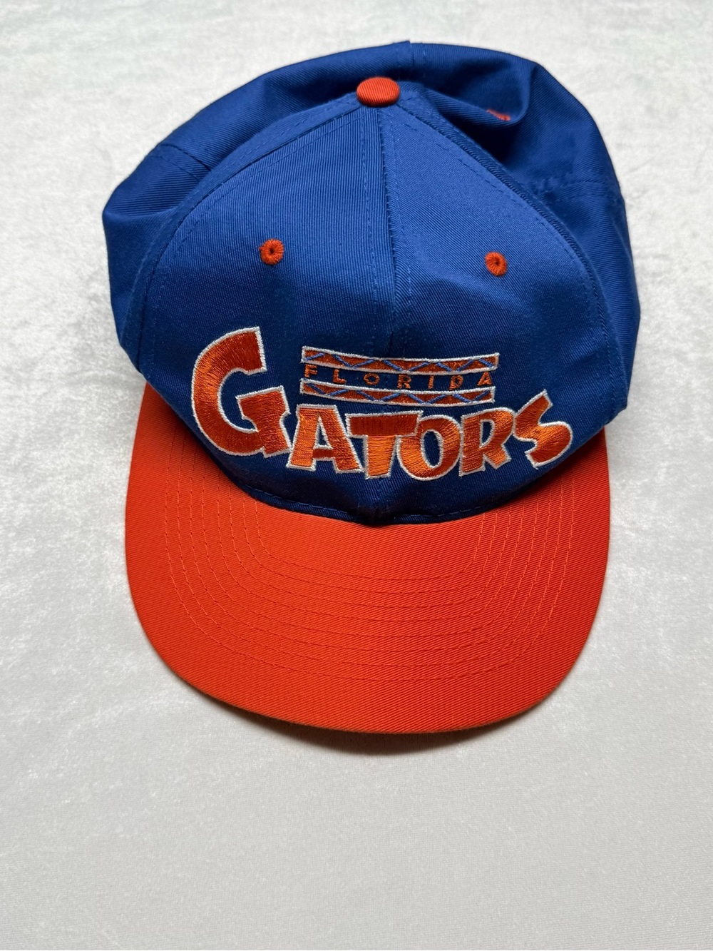 Vintage Florida Gators Blue and Orange Snapback Hat